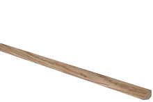 Kvartstav Ek Lackad 12 x 12 mm - 2,4 m EHL Prolist